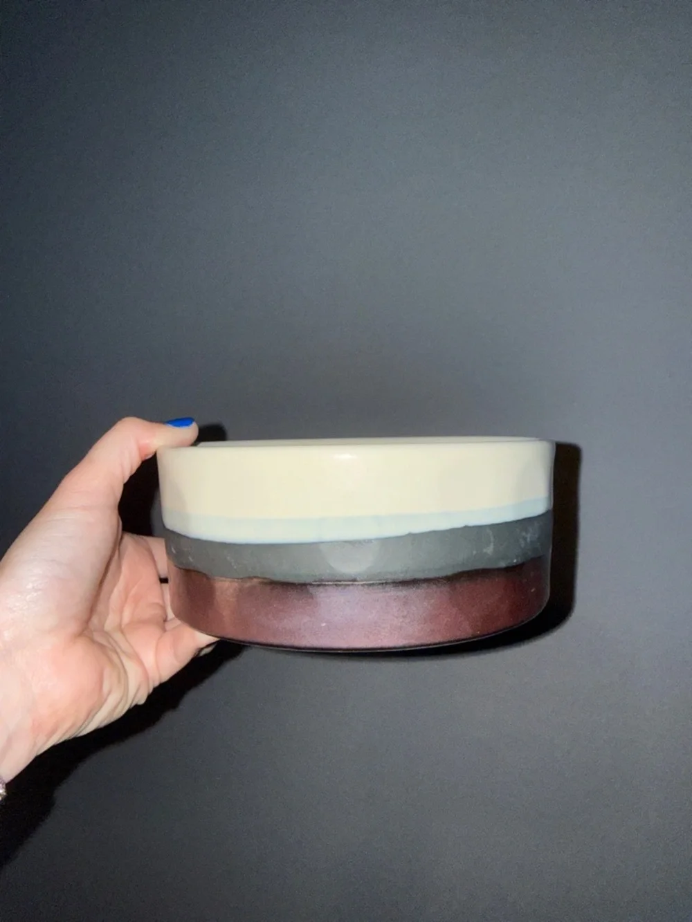 Ceramic Metallic Dog Bowls